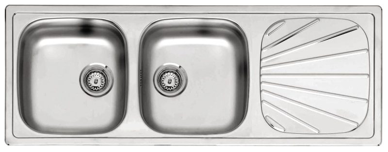 REGINOX BETA 30 DOUBLE BOWL SINK